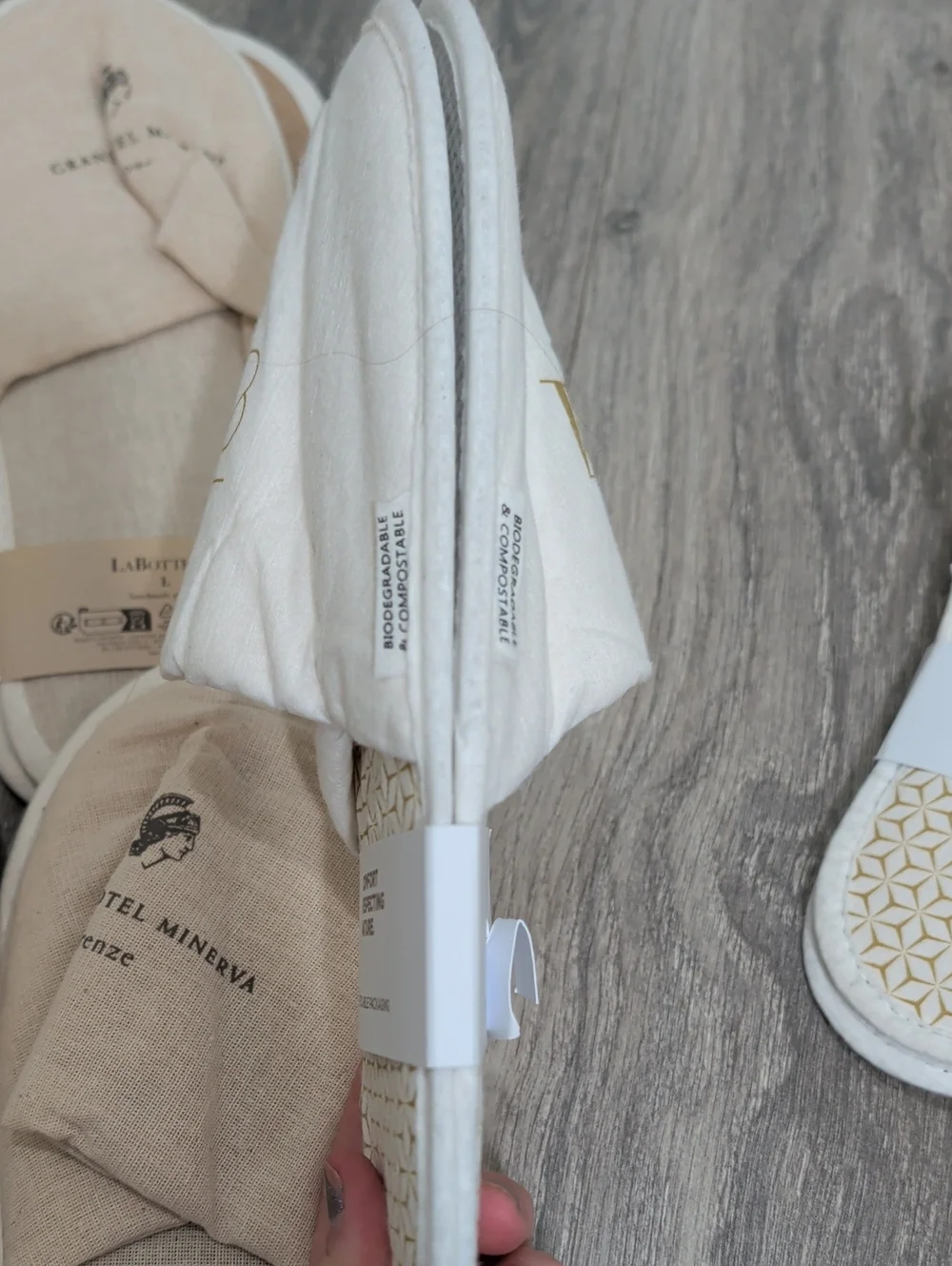 Luxury Hotel Slippers Bundle - 6 Pairs New